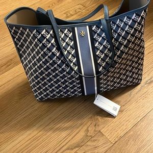 Tory Burch Geo Logo Tote